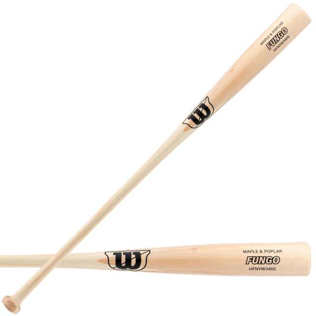 ウィルソン WILSON  木製ノックバット ファンゴ (345S型)   野球 一般 大人 木製 ノックバット  25AW(WBW20370）