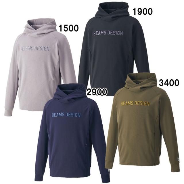 ゼット ZETT ZETT by BEAMS DESIGN スウェットパーカー 野球 ウェア スウェット 25AW(BOS75004)