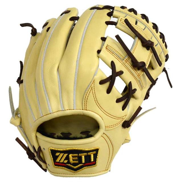 ゼット ZETT  硬式用 プロステイタス2001  二塁手・遊撃手用 グラブ袋付  (湯もみ型付けグローブ)  野球 硬式 グラブ グローブ 限定  22AW(BPROG441 ﾕﾓﾐ)