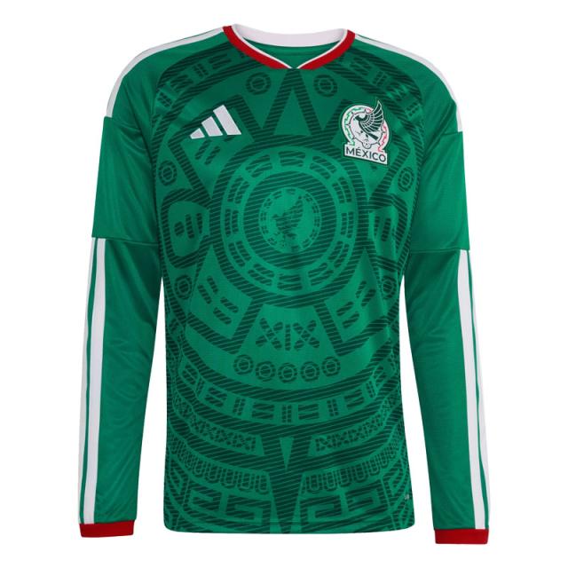 アディダス adidas  メキシコ代表 2026 ホーム レプリカ ユニフォーム LONGSLEEVE D  サッカー レプリカ ウェア  26SS (I9239-KA6059)