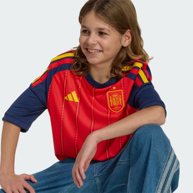 アディダス adidas スペイン代表 2026 ホーム レプリカ ユニフォーム KIDS ジュニア サッカー レプリカ ウェア 26SS (N4586-JZ5757)_4