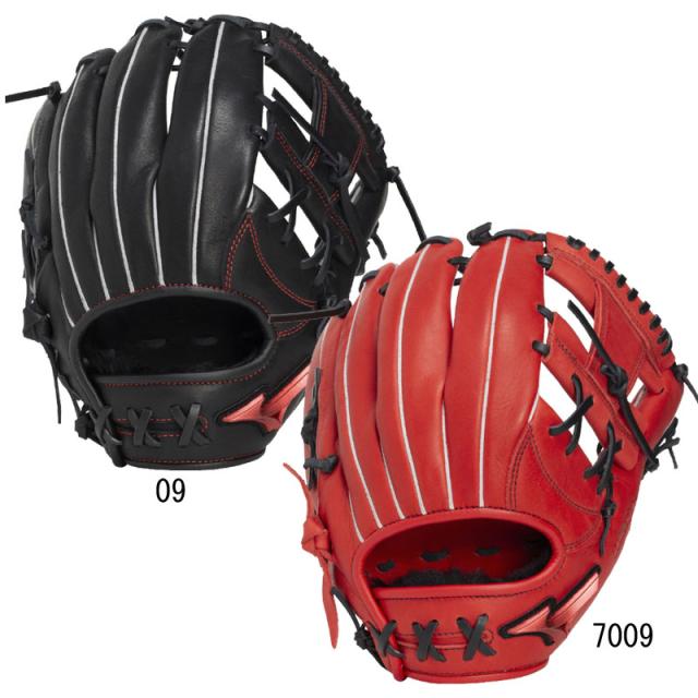 ミズノ MIZUNO ジュニア軟式用 ウィルドライブ レッド WILL DRIVE RED オールラウンド用M 野球 少年 JR 軟式 グラブ グローブ 26SS(1AJGY34610)