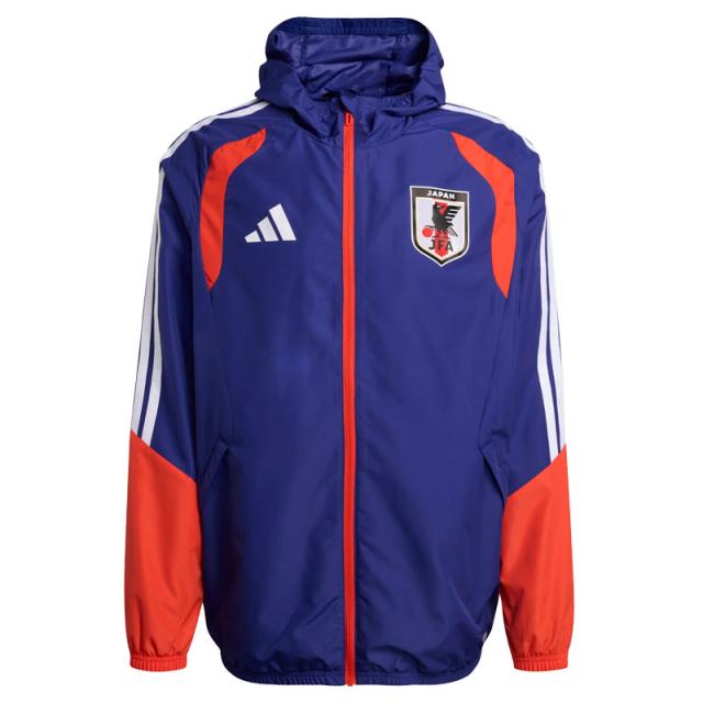 アディダス adidas サッカー日本代表 ティロ26 オールウェザー ジャケット サッカー レプリカウェア JAPAN 26SS(UU647-JZ7100)