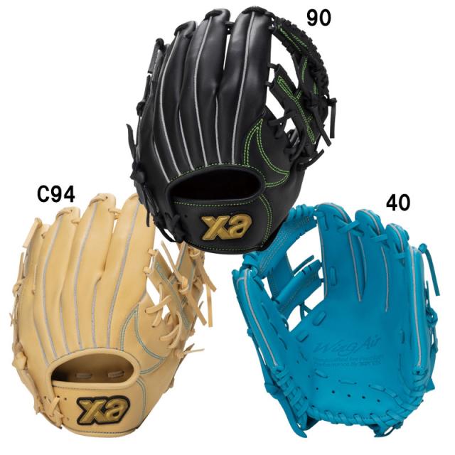 ザナックス Xanax 軟式ジュニア用ウイングエアーグラブ サイズL JR 野球 グラブ グローブ AS1型 26SS (BJG26AL1W)