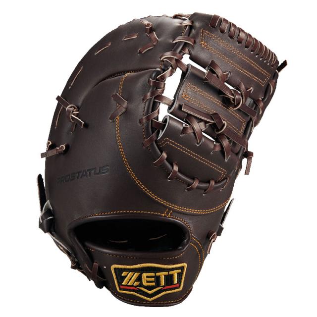 ゼット ZETT 硬式ファーストミット プロステイタス 一塁手用 グラブ袋付 野球 硬式 ファースト ミット グローブ 一般 26SS(BPROFM633)_1
