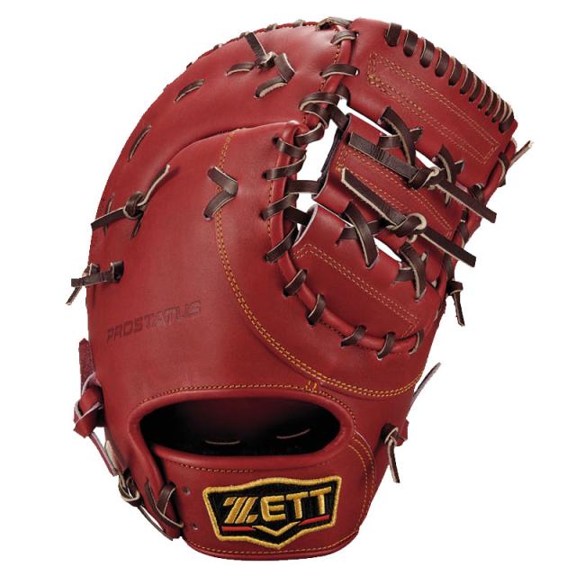 ゼット ZETT 硬式ファーストミット プロステイタス 一塁手用 グラブ袋付 野球 硬式 ファースト ミット グローブ 一般 26SS(BPROFM633)_6