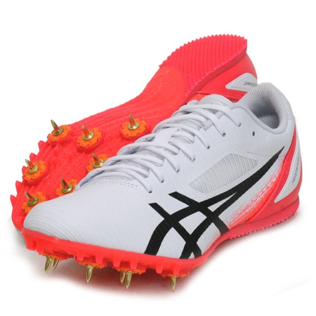 アシックス asics HEATSPRINT 13 (ヒートスプリント 13) 陸上スパイク オールウェザー土トラック兼用モデル (100m~1500m ハードル) 26SS (1093A199-102)