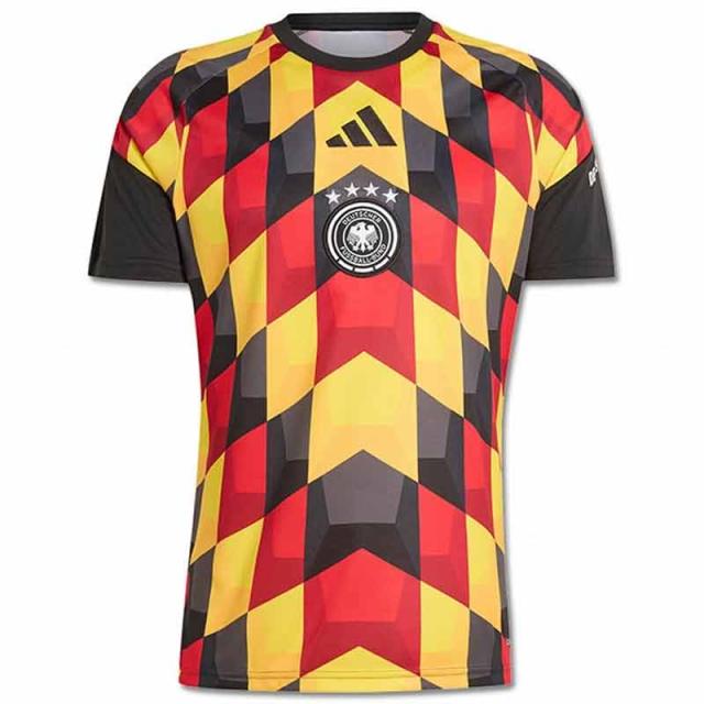 アディダス adidas ドイツ代表 26 ホーム プレマッチジャージ サッカー レプリカ ウェア 26SS(D9224-JZ4577)