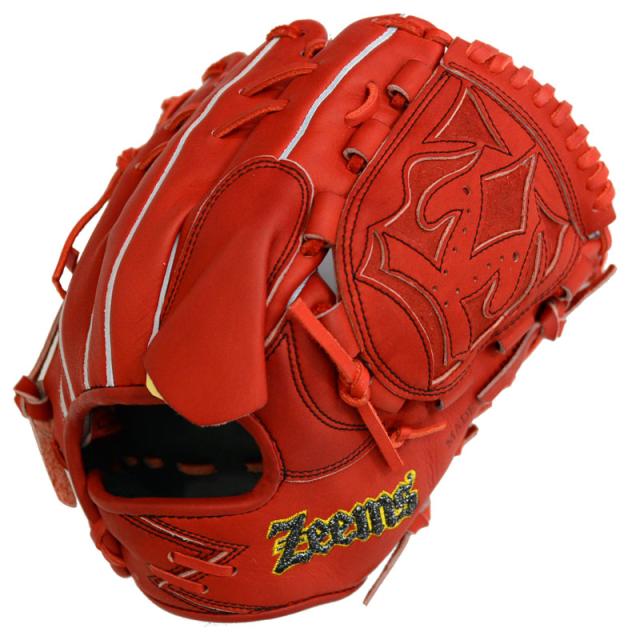 ジームス Zeems  限定 硬式グラブ 三方親 投手用  コウモリ型ロゴ グラブ袋付  野球 硬式 グローブ グラブ ピッチャー  26SS(SV-532PB-ZEEMS)