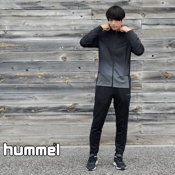 ヒュンメル(hummel) ウォームアップジャッケット・パンツ Sサイズ 上下セット 種類8：F.オレンジ(33)⁄O Hummel ウォームアップジャケット