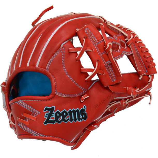 【在庫一掃特別価格】ジームス Zeems 限定 軟式グラブ 三方親α 内野手用 Zeemsロゴ 軟式グラブ ジームス 21SS  (SV-523SBN-ZEEMS)【展示｜au PAY マーケット