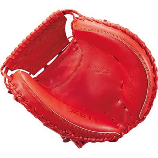 硬式用 プロステイタス キャッチャーミット2101グラブ袋付き ZETT 21SS（BPROCM420-1900/5400/5800）