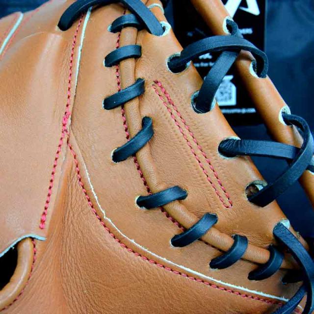 ハタケヤマ HATAKEYAMA 硬式用 キャッチャーミット グラブ袋付 硬式グラブ 捕手用 22SS(PBW-M19)_3