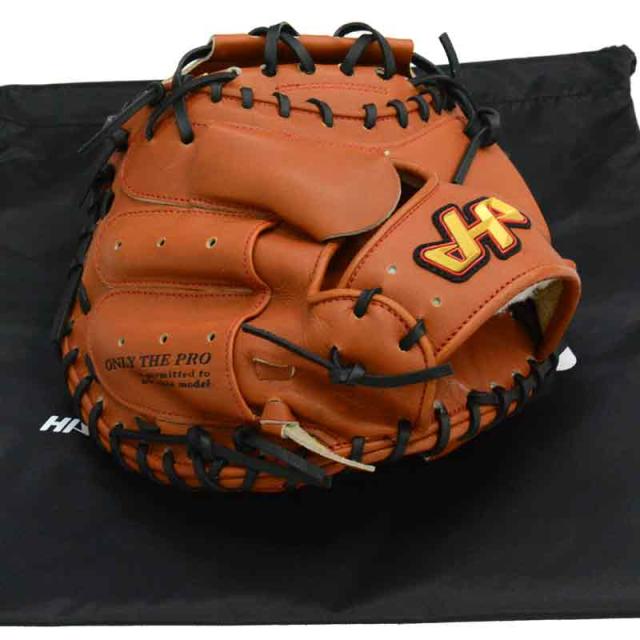 ハタケヤマ HATAKEYAMA 硬式用 キャッチャーミット グラブ袋付 硬式グラブ 捕手用 22SS(PBW-M19)_5