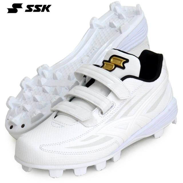 エスエスケイ SSK  プロエッジMC-VW  ベースボールシューズ　白スパイク（ウレタン金具）  22SS(ESF4201VW-1010)