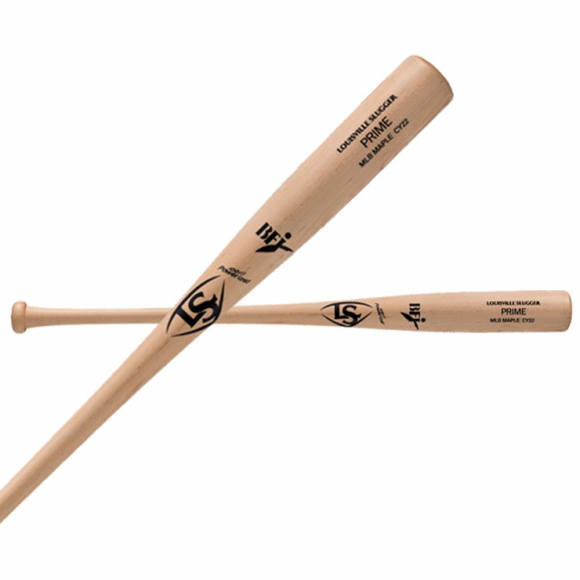 ルイスビルスラッガー louisville slugger 硬式木製バット PRIME MLB メープル (CY22型) 野球 硬式 木製バット  (セミトップバランス) ｜au PAY マーケット