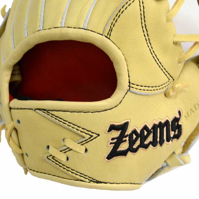 ジームス Zeems 硬式グラブ ユースモデル 内野手用 ZEEMS型ロゴ ジームス Zeems 硬式グラブ ユースモデル 内野手用 ZEEMS型ロゴ