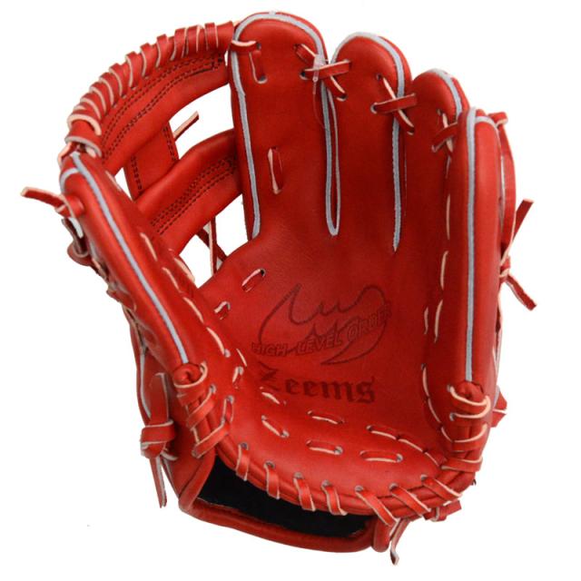 ジームス Zeems 硬式グラブ ユースモデル 内野手用 ZEEMS型ロゴ グラブ