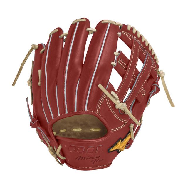 ミズノ 硬式グラブ ミズノプロ 5DNAテクノロジー22モデル 野球 限定 グローブ 一般 大人 (硬式内野手用(センターポケット普通)：サイズ9) 1AJGH27213 ミズノ MIZUNO 硬式用 ミズノプロ 5DNAテクノロジー 22モデル グラブ袋