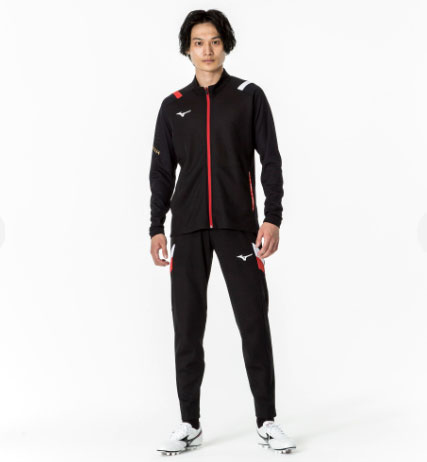 新品タグ付き　ミズノ　モレリア　ミドラーシャツパンツセット レッド/2XLのみ】MIZUNO（ミズノ）モレリア ミドラーシャツ