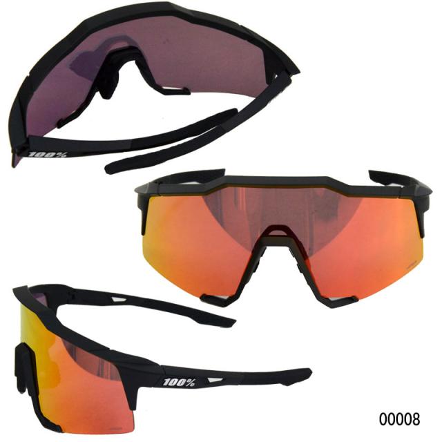 ワンハンドレッド 100%  黒眼鏡 SPEEDCRAFT  ベースボール 黒眼鏡 太陽光線 お日さま メガネ 眼鏡  23SS(60007-00008/22/25/27)