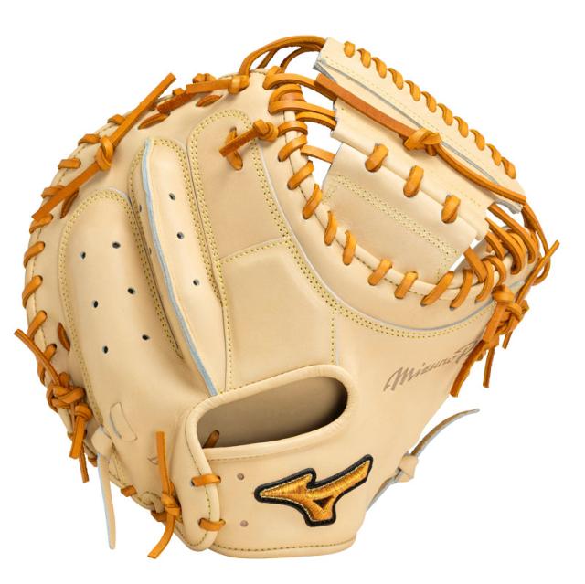 ミズノ MIZUNO 硬式用 ミズノプロ 號SAKEBI 捕手用 グラブ袋付 BSS限定 野球 一般 硬式 グローブ ミット 限定 24SS(1AJCH30000)_2