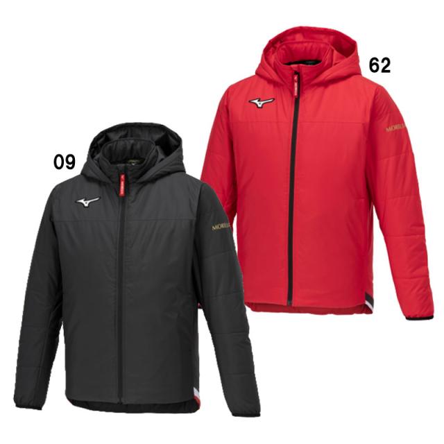 ミズノ MIZUNO  モレリア MORELIA パデッドウォーマージャケット (ユニセックス)  フットボール サッカー ウェア モレリア  23AW(P2MEA501)