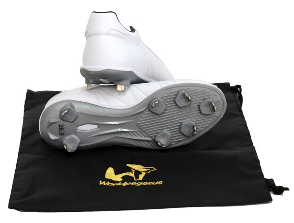 ワールドペガサス Worldpegasus 樹脂底スパイク スムース ヒモ式 野球
