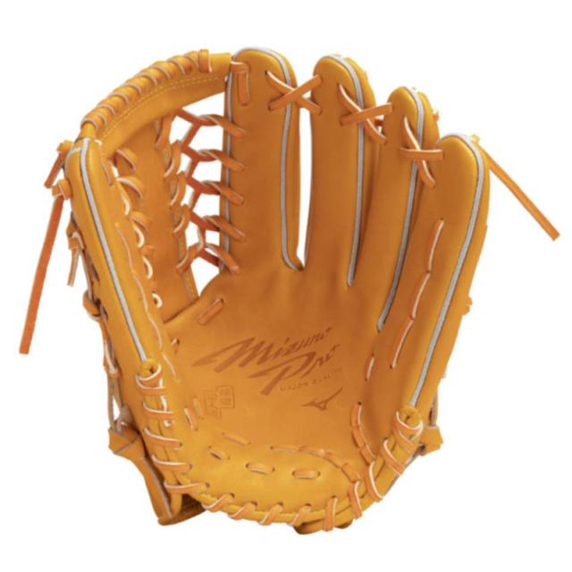 ミズノ MIZUNO  軟式用ミズノプロMMベルト  外野手用 グラブ袋付 BSS限定  野球 一般 軟式 グラブ グローブ  23AW(1AJGR13107)_3