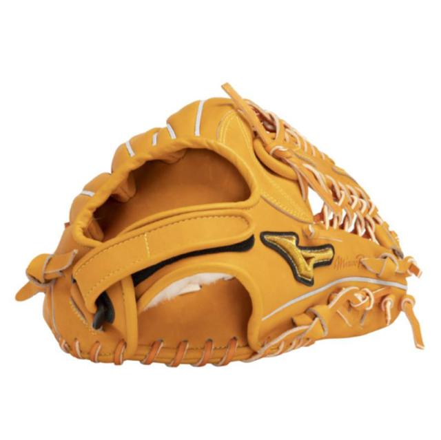 ミズノ MIZUNO  軟式用ミズノプロMMベルト  外野手用 グラブ袋付 BSS限定  野球 一般 軟式 グラブ グローブ  23AW(1AJGR13107)_4