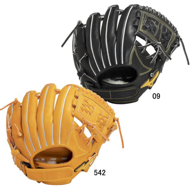 ミズノ MIZUNO  軟式用ミズノプロMMベルト  内野手用 グラブ袋付 BSS限定  野球 一般 軟式 グラブ グローブ  23AW(1AJGR13113)の通販は