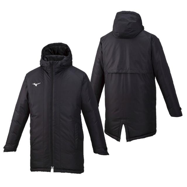 ミズノ MIZUNO 発熱素材 ブレスサーモ中綿ミドル丈コート (ユニ