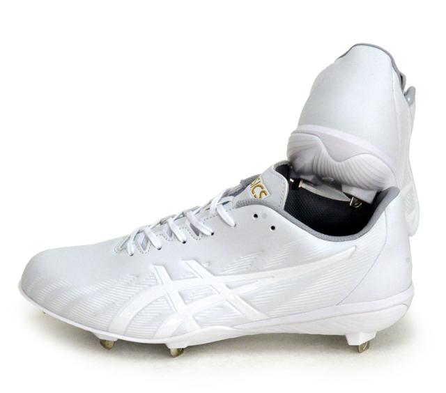 アシックス asics GOLDSTAGE MA 3 野球 ゴールドステージ 金具 スパイク 白スパイク 24SS(1123A049-110)
