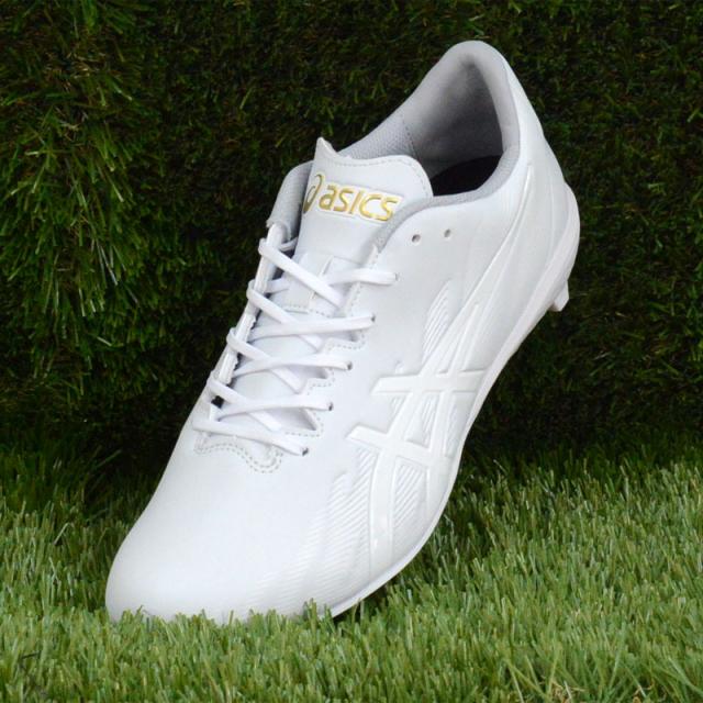 アシックス asics GOLDSTAGE MA 3 野球 ゴールドステージ 金具 スパイク 白スパイク 24SS(1123A049-110)