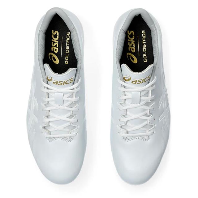 アシックス asics GOLDSTAGE MA 3 野球 ゴールドステージ 金具 スパイク 白スパイク 24SS(1123A049-110)