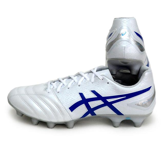 asics DSライト（サッカースパイク） DS LIGHT ADVANCE WIDE | WHITE/FLASH RED | メンズ サッカー
