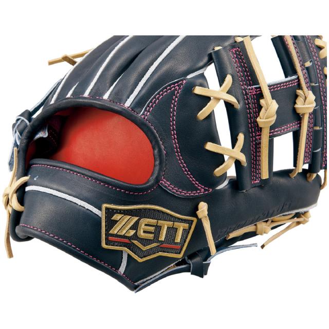 ゼット ZETT  硬式用 プロステイタス2404SE 内野手用 源田タイプ  グラブ袋付  野球 硬式 グラブ グローブ 一般 遊撃手 二塁手  24SS(BPROG565S-1900/1932N/3200/3600/5800)