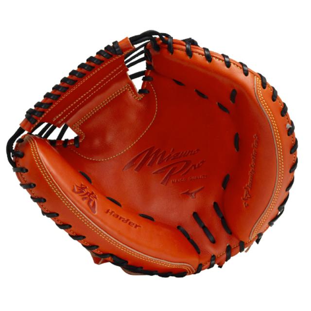 ミズノ MIZUNO 硬式用 ミズノプロ 號SAKEBI Harder 捕手用 グラブ袋付 BSS限定 野球 一般 硬式 グローブ ミット 限定 24SS(1AJCH30200)_3