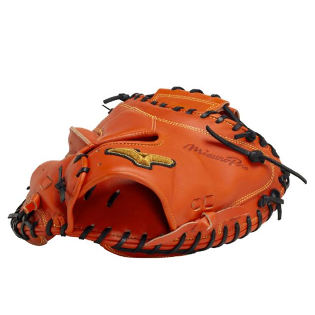 ミズノ MIZUNO 硬式用 ミズノプロ 號SAKEBI Harder 捕手用 グラブ袋付 BSS限定 野球 一般 硬式 グローブ ミット 限定 24SS(1AJCH30200)_4