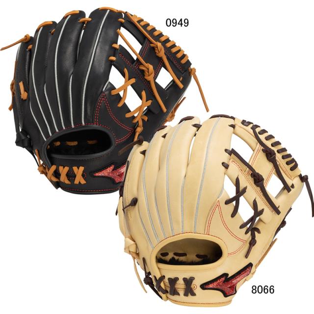 ミズノ MIZUNO  少年軟式用 WILLDRIVE RED AXI  オールラウンド用：サイズS  野球 ジュニア JR 軟式 グラブ グローブ  24AW(1AJGY31520)