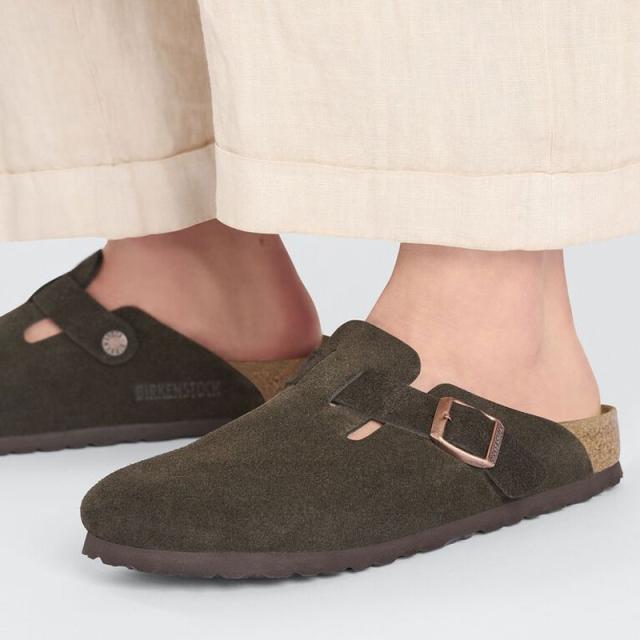 ビルケンシュトック BIRKENSTOCK Boston ボストン (スエードレザー
