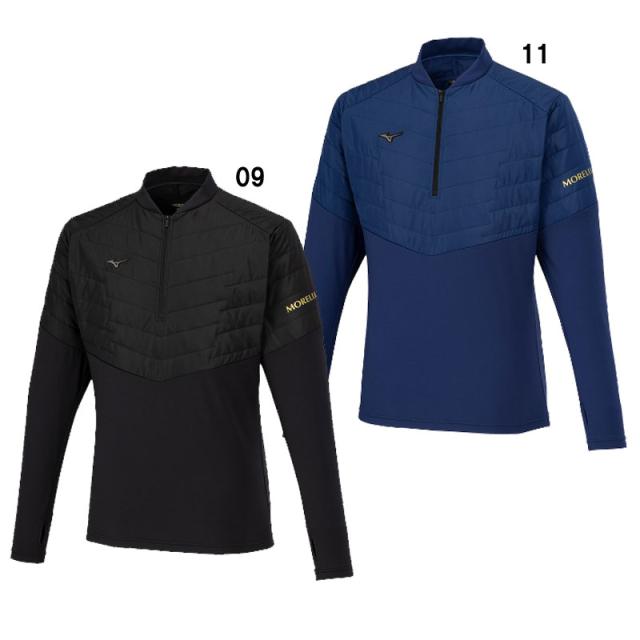 ミズノ MIZUNO  モレリア ハイブリッドトレーニングトップ ユニセックス  サッカー ウェア トレーニングウェア  24FW(P2MEB503)