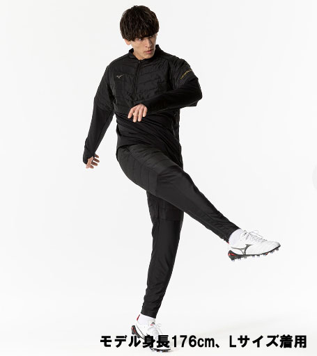 ミズノ MIZUNO  モレリア ハイブリッドトレーニングトップ ユニセックス  サッカー ウェア トレーニングウェア  24FW(P2MEB503)_3