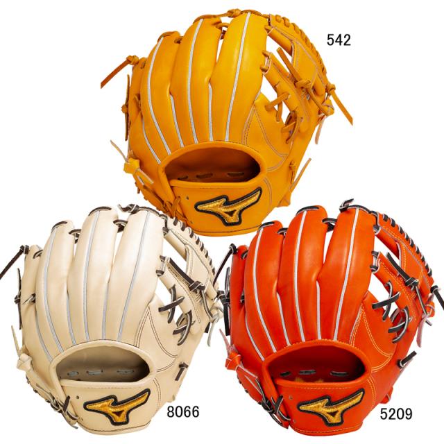ミズノ MIZUNO  硬式用 ミズノプロ 内野手用サイズ8  グラブ袋付 BSS限定  野球 一般 硬式 グローブ グラブ 限定  24AW(1AJGH31203)