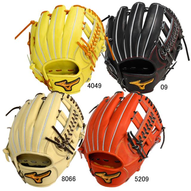 ミズノプロ　内野手　硬式 即戦力 ミズノプロ内野手硬式グローブ キャメル