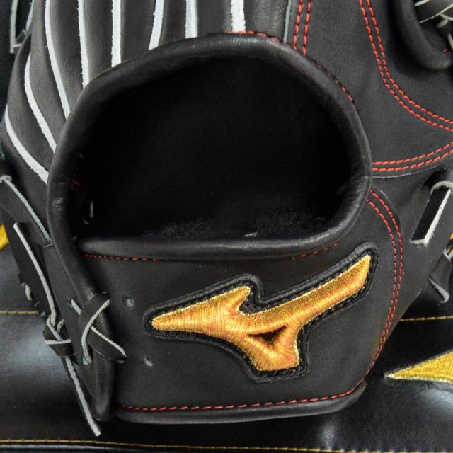 ミズノ MIZUNO 硬式用 ミズノプロ 外野手用：サイズ18N グラブ袋付 BSS