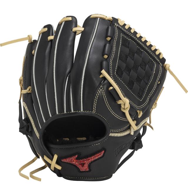 ミズノ MIZUNO 軟式用ウィルドライブ レッド U-Plus 投手×内野×外野