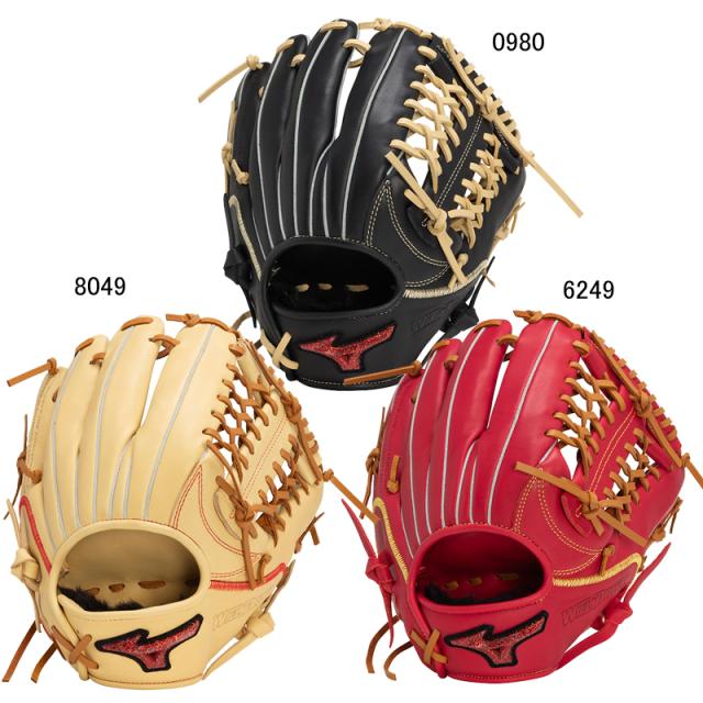ミズノ MIZUNO  軟式用ウィルドライブ レッド U-Plus  投手×外野 サイズ12  野球 一般 軟式 グラブ グローブ ピッチャー  24AW(1AJGR14140)の通販は 15,840円