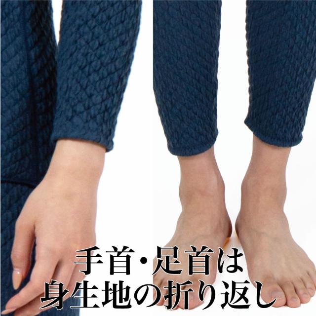 ひだまり チョモランマ  チョモランマ 婦人長袖丸首インナー  レディース 保温 高機能インナー インナーシャツ 長袖  24AW (QMS821/2/3)