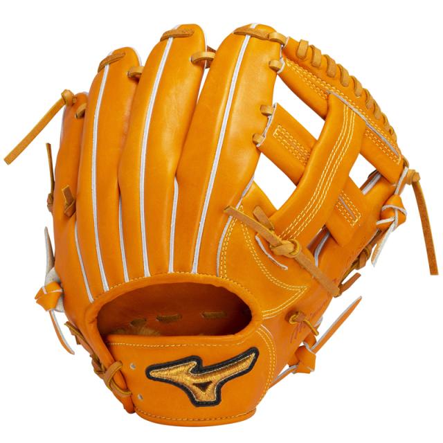 ミズノプロ 軟式グローブ クリーム色 MIZUNO 軟式グローブ / ミズノプロ 外野手用 軟式グラブ 左投げ